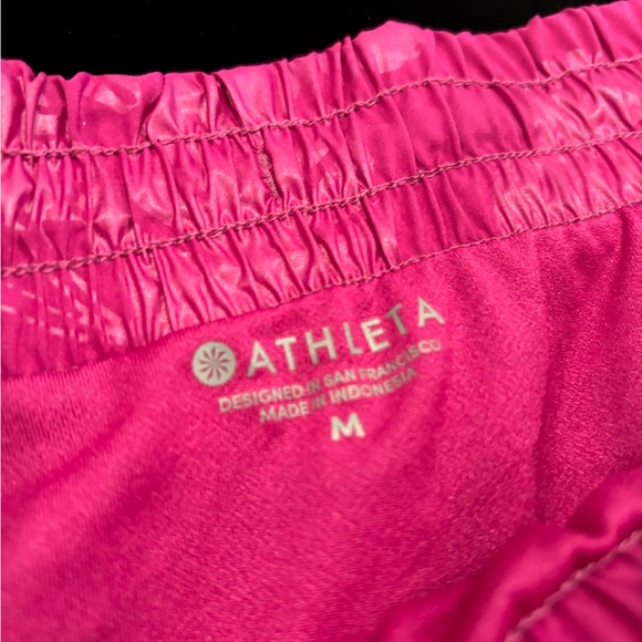 NWOT Atheleta Botanical Print Racer Run Shorts - Picture 4 of 7